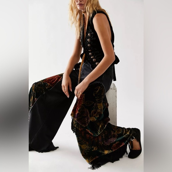 NWT Free People Just Fills Low Rise Wide Leg Jeans - Picture 13 of 13